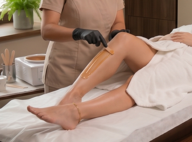 Professionelles Brazilian Waxing in Nürnberg bei Bahia Beauty Brasil by Leila Santos für langanhaltend glatte Haut ohne Rasur.